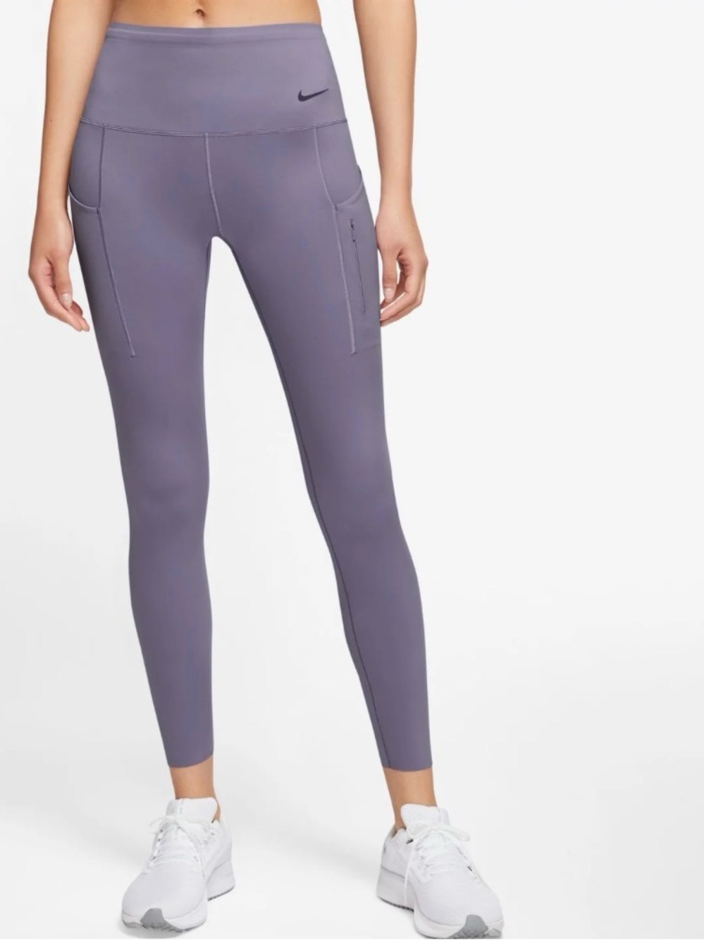 Nike Purple High-Waist Performance Leggings